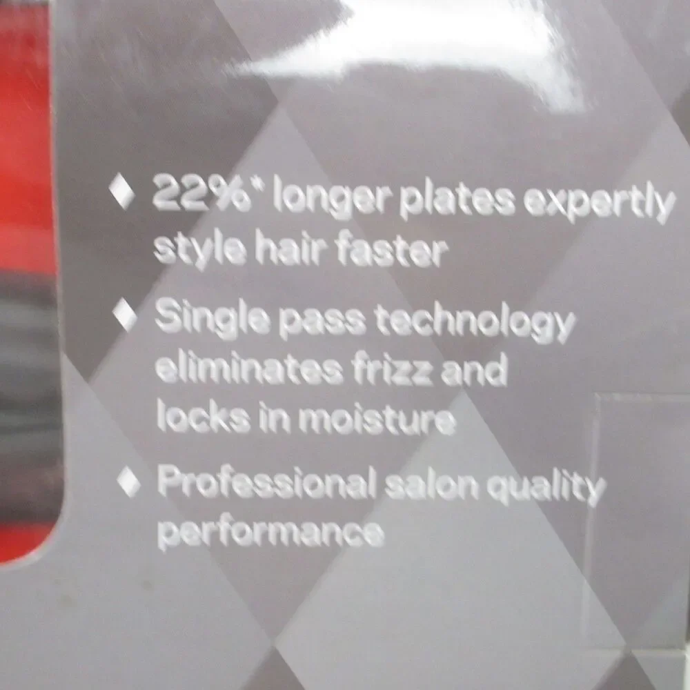 HAI Professional Titanium XL Hair Straightener EF-018 Black Salon Flat Iron New